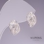 Earrings Xuping Rhodium 13x7mm