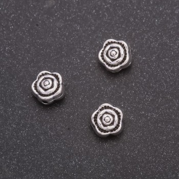 Bead finding insert, 7x4 mm, hole 1 mm, packaging 20 g ± 38 pcs