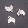 Findings Pendant Coin, diameter 12×15mm, diameter in-1, 7mm pack. 20g +/- 24 pcs