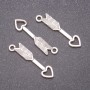 Pendant Connector Arrow, diameter 30x7mm, diameter in-1, 7mm pack 20g ± 19 pcs