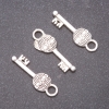 Pendant Finding Key, diameter 17x9mm, bore 3mm, packaging 20g ± 19 pcs