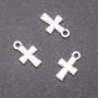 Cross Pendant Findings, 14×9mm, hole diameter 1.5mm, packaging 20g ± 41 pcs