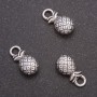 Pendant Fittings Pineapple, 14×7mm, hole 3mm, finish 20g ±19 pcs