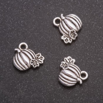 Findings Pendant Pumpkin, diameter 10x11mm, in-diam. mm pack 20g +/- 27 pcs