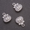 Pendant Fittings Chinese Lantern, diameter 10×13mm, packaging diameter in mm 20g ± 14pcs