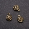 Pendant Finding Coin (bronze), diameter 10x13mm, hole diameter inmm packaged 20g ± 14 pcs