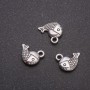 Pendant F ish Fish, diameter 13×12mm, diameter inmm packaging 20g ± 19 pcs