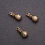 Pendant Hardware Coin Pouch Dollars, diameter 7×15mm, diameter in-1, 7mm packaging 20g +/- 13pcs