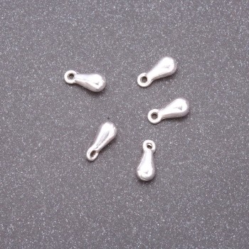 Pendant drop findings, diameter 7x3mm, hole diameter 0.9mm, packaging 20g ±110 pcs