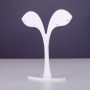 Jewellery Display Stand, White Plastic, Height 7cm, Width 7cm