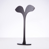 Display stand for jewellery, black plastic, height 132mm, width 80mm, depth 30mm