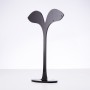 Display stand for jewellery, black plastic, height 132mm, width 80mm, depth 30mm