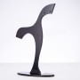 Earrings stand, black plastic, height 140mm, width 100mm, depth 40mm