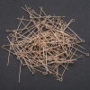 Pin with loop for jewellery, length 40mm, yellow metal finish, 0.5 kg