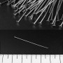 Pin Finding, 26mm headpin with cap, dark metal, 1kg