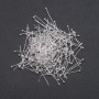 Findings Ball-Head Pins, Light Metal, Length 20mm, 250g, 5000pcs