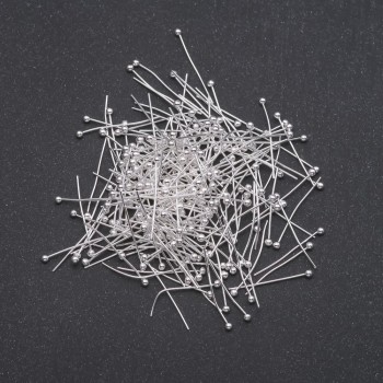 Cap head pin ball, light metal, 25mm length, 300g, 5000 pcs +
