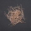 Pin Findings with Button Head Ball Yellow Metal, 20mm length, 500g. 10000 pcs
