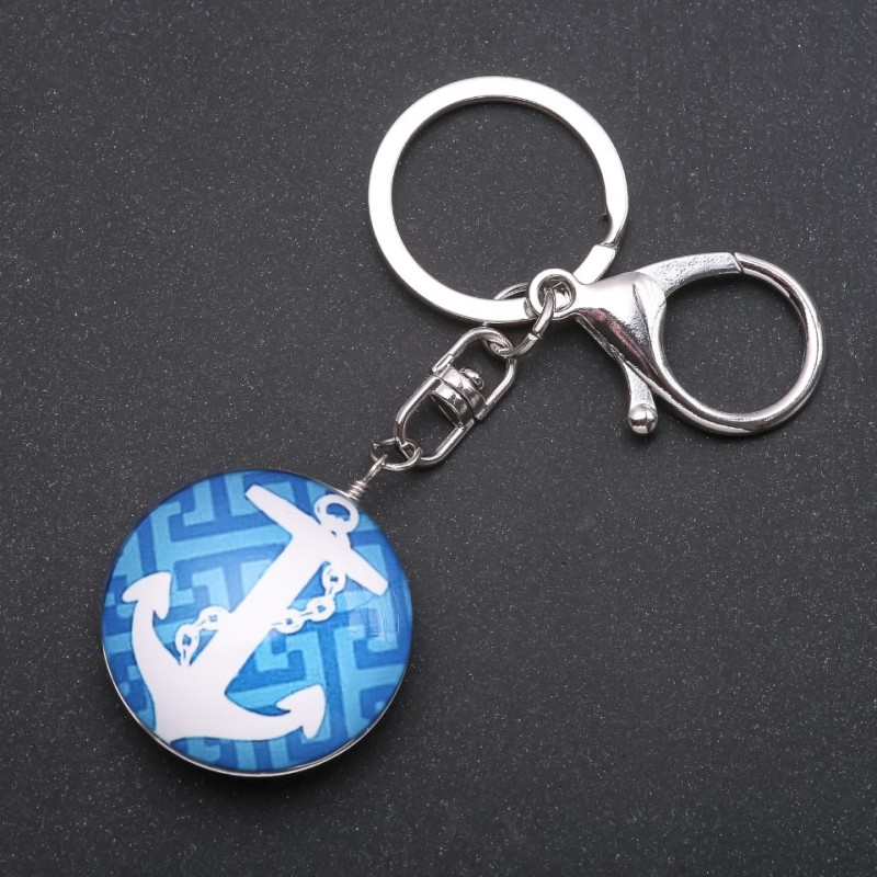 Keychain, diameter 3.5 cm, length 9 cm