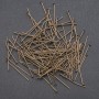 Finishing Pin with Dome Head, 26mm length, 'pin' head, bronze 0.5kg