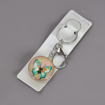 Keychain, diameter 3.5 cm, length 9 cm