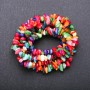 Natural Mother-of-Poarl Beads toned on a thread chip, diameter 8mm (+/-), length 85cm