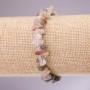 Carnelian Natural Stone Chip Bracelet, Diameter 4-6mm(+-), Length 18cm