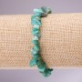 Amazonite Bead Bracelet on Elastic, 5–8mm, 18cm