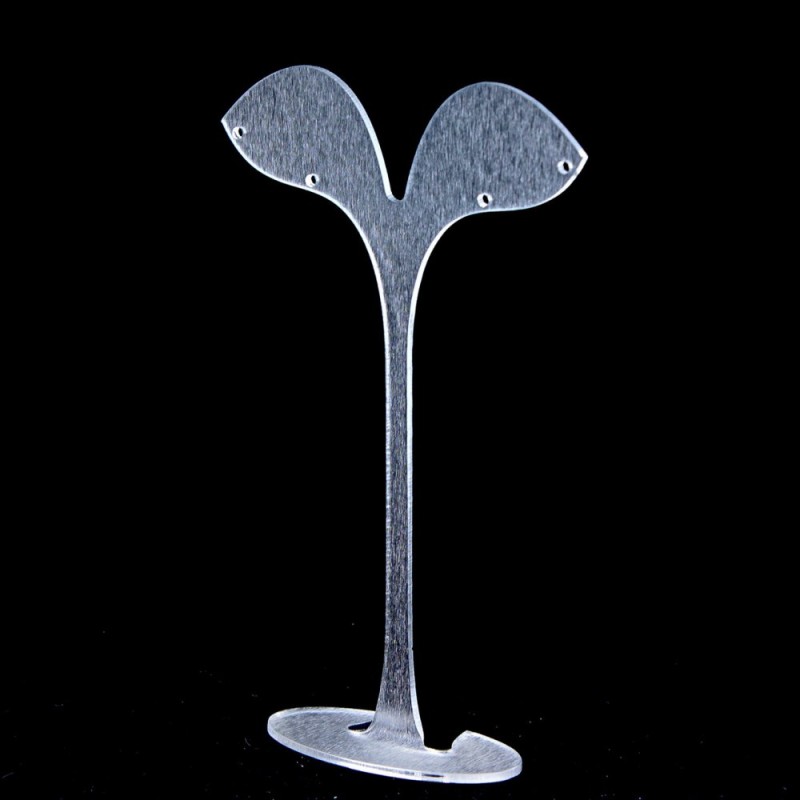 Earring Stand, Matte Plastic, Height 125mm