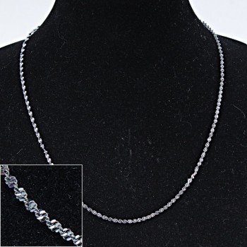 Metal chain for costume jewellery, metal cord, length 50 cm