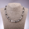 Beads of Quartz "Hairy" Chip, 7mm Diameter, 45cm Length