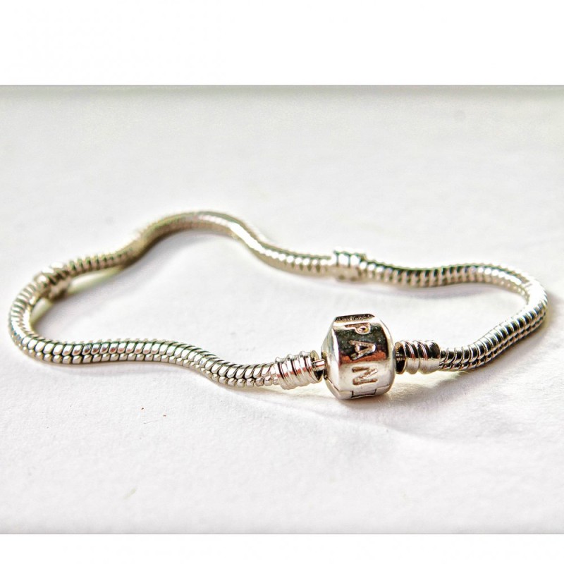 Bracelet Base for PANDORA 16 cm with clip clasp and logo