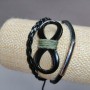 Children's Bracelet "Infinity" wheat-coloured, slip-on