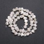 Natural Baroque Pearl Beads on a String with "Petrol" Sheen Warm Tone, Diameter 8mm, Length 40cm (+/-)