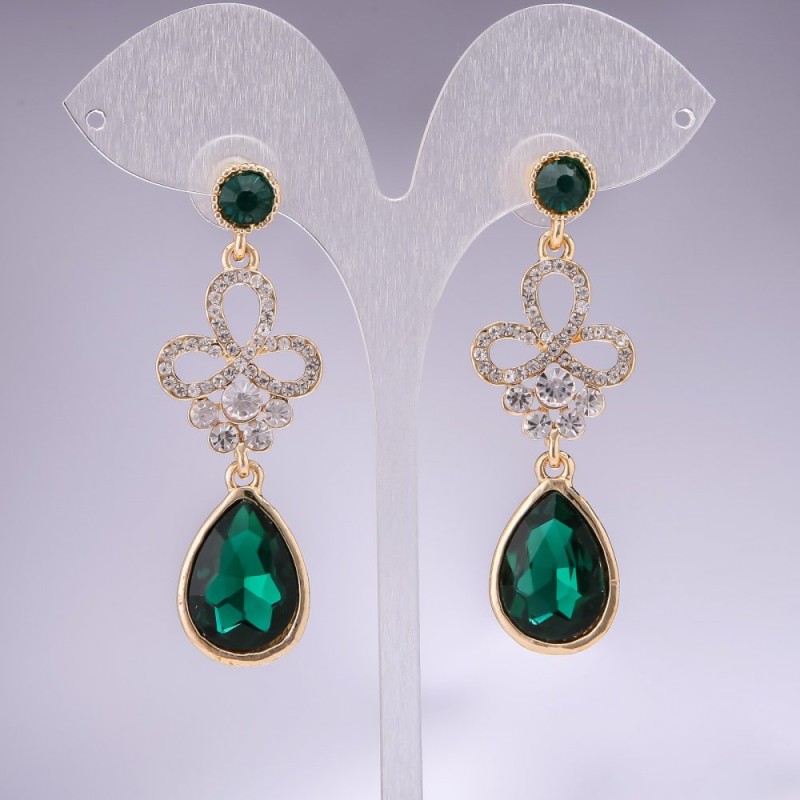 Earrings with Crystals