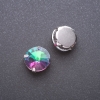 Sew-on Rivoli Crystal 13mm Malina-green in Claw (Earing/Setting)