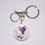 Keychain 'Mouse', diameter 4×3 cm, length 9.5 cm