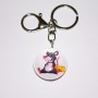 Keychain Mouse, diameter 4×3 cm, length 9.5 cm