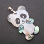 Pendant with Mother of Pearl and Haliotis Panda 34×52×62mm