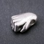 Pandora Bead Fist in Punk Style Stainless Steel 25×18mm