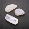 Cabochon Smoky Quartz Geode of Natural Stone, dome-shaped agate 25x35mm (±) price per 100 g. Weight per piece ± 16-30g