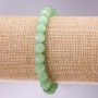 Bracelet Green Cat's Eye, 8mm diameter, 18cm length