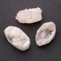 Cabochon Druse White Quartz with 'gasoline' coating 25x35mm price per 100 g