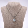 Punk Goth Style Eye Pendant 22x25mm on Chain, length 65cm
