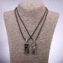 Pairs of friendship pendants "Rock Guitar" length 42-48 cm, pendant 18x37 mm