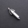 Hexagonal Hematite Pendant 8x35x40mm