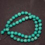 Variscite (Synthetic) Beads Green Smooth Ball on Thread, 8mm Diameter, 38cm Length (+/-)