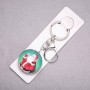 New Year Santa Claus with Sack of Gifts Keyring, length 10cm