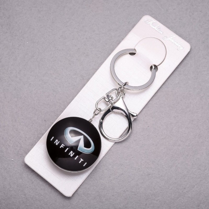 Infiniti Car Metal Keyring, 10cm length