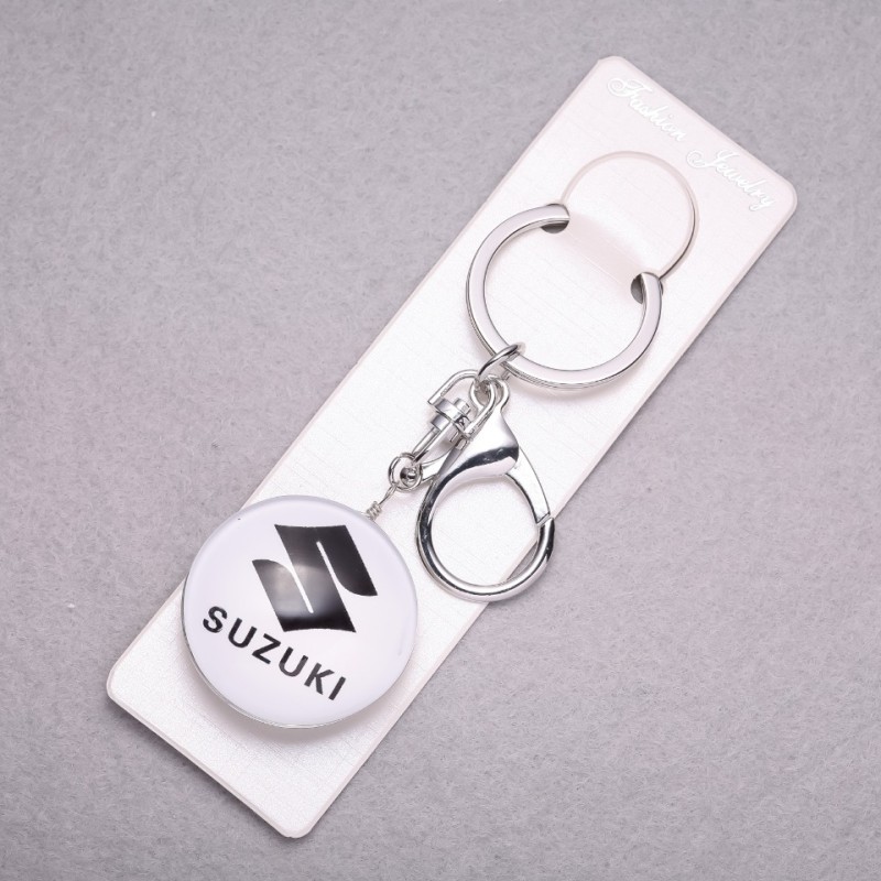 Suzuki Car Metal Keyring, 10cm length